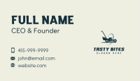 Lawn Mower Gardening Business Card Image Preview