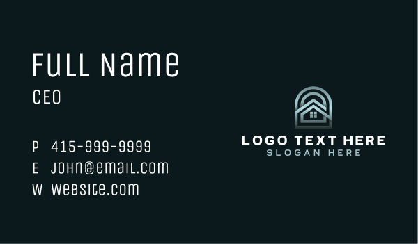 House Property Roofing Business Card Design Image Preview