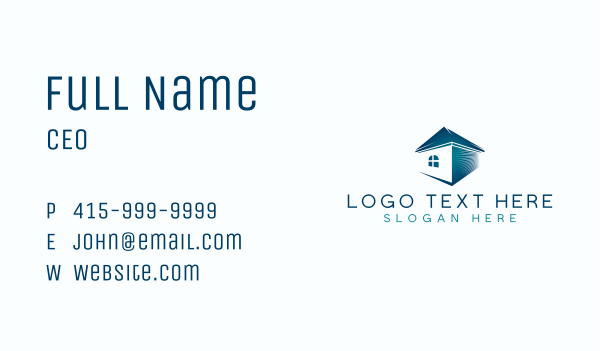 Residential House Property Business Card Design Image Preview