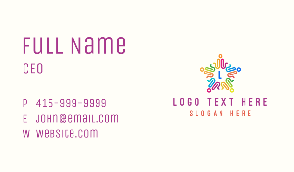 People Conference Letter Business Card Design Image Preview