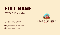 Popcorn Snack Food Business Card Image Preview