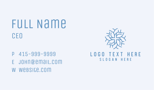 Blue Cross Church Business Card Design Image Preview
