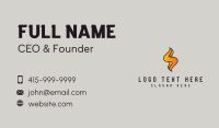 Flame Thunder Energy Business Card Preview