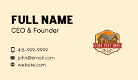 Construction Roofing Renovation Business Card Design