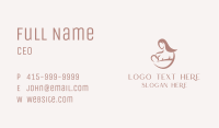 Child Care Breastfeed Business Card Image Preview