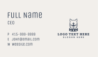 Angry Pitbull Dog Business Card Image Preview