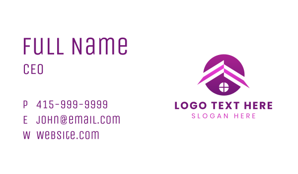 House Roofing Developer  Business Card Design Image Preview
