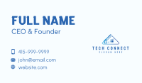 Home Pressure Wash Cleaning Business Card Image Preview