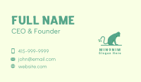 Wild Forest Monkey Business Card Image Preview