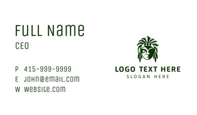Green Tribe Leader Business Card