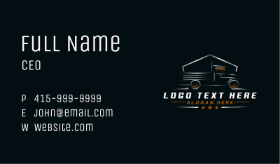 Pickup Truck Car Business Card Image Preview