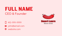 Delicious Sausage Business Card Image Preview