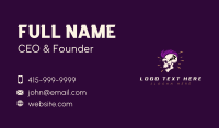 Tattoo Head Skull Business Card Image Preview