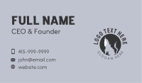 Wolf Howl Hunting Business Card Image Preview