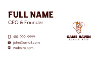 Playful Dog Veterinary Business Card Image Preview