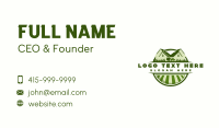 Lawn Mower Yard Business Card Design