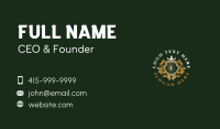 Luxury Crown Crest Business Card Preview