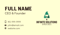 Pine Tree Wizard  Business Card Image Preview