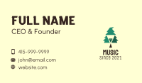 Pine Tree Wizard  Business Card Image Preview