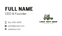 Truck Logistics Dispatch Business Card Preview