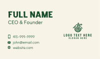 Monoline Bird Family Nest Business Card Image Preview