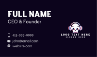 Skull Spooky Gaming Business Card Image Preview