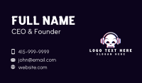 Skull Spooky Gaming Business Card Image Preview