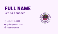 Louisiana Mardi Gras Festival Business Card Preview