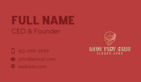 Red Phoenix Mythology Business Card Image Preview