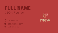 Red Phoenix Mythology Business Card Image Preview