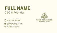 Wheel Tree Shovel Business Card Image Preview