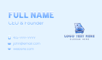 Georgia Stone Mountain Business Card Preview