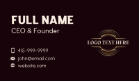 Luxury Watch Clock Business Card Preview