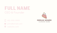 Cookie Bakery Heart Business Card Image Preview