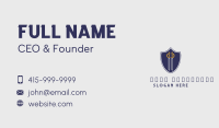 Ancient Rapier Sword Emblem  Business Card Image Preview