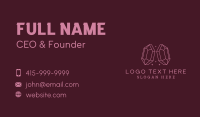 Pink Gemstone Jeweler Business Card Preview