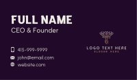 Tree Woman Spa Business Card Image Preview