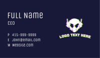 Alien Robot Gaming Business Card Image Preview