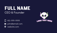 Alien Robot Gaming Business Card Image Preview