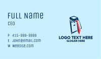 Folded Shirt Business Card Image Preview