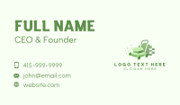 Lawn Mower Landscape Business Card Design