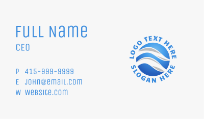 Blue Global Ecommerce Business Card Image Preview
