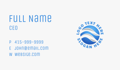 Blue Global Ecommerce Business Card Image Preview