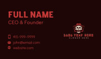 Vaping Skull Smoking  Business Card Preview