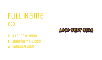 Mural Graffiti Artist Business Card Image Preview