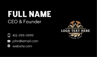 Sawmill Hammer Roofing Business Card Image Preview