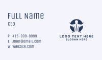 Spine Chiropractic Therapy  Business Card Image Preview