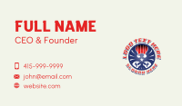 American Eagle Star Business Card Design