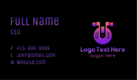 Music Note Disc Business Card Image Preview