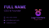 Music Note Disc Business Card Image Preview